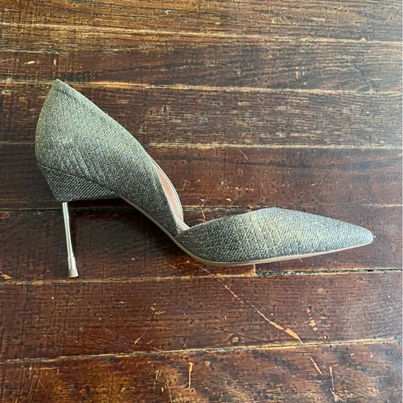 Kurt Geiger Glittery Gold/Silver Iridescent Women's Heels - Picture 5 of 10